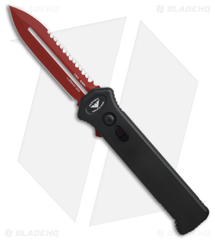 Paragon PARA-XD Blood Line Dagger OTF Auto Knife Smooth Black (3.6