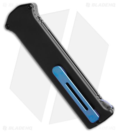 Paragon PARA-XD OTF Automatic Knife Black Aluminum (3.5"  2-T Blue) 