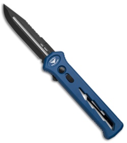 Paragon Para X OTF Automatic Knife Blue Bolt (3.5" Black Serr)