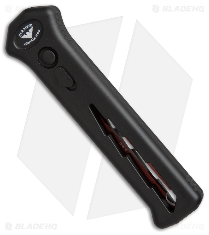 Paragon Para X OTF Torch Automatic Knife Black Bolt (3.5" Red) Blade HQ