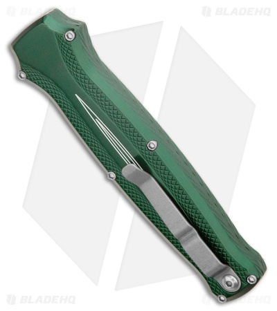 Piranha Rated-R D/A OTF Automatic Knife Green (3.5" Mirror)
