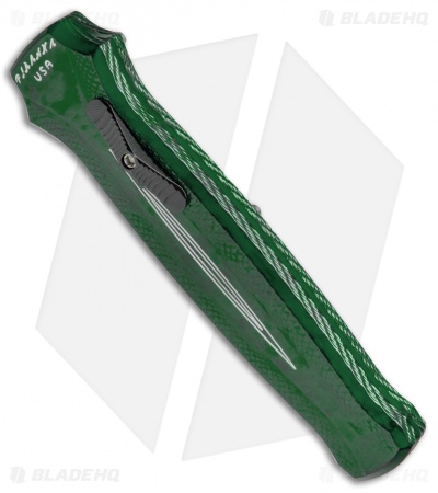 Piranha Rated-R D/A OTF Automatic Knife Green (3.5" Black)