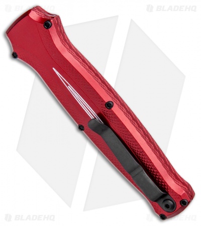 Piranha Rated-X D/A Dagger OTF Automatic Knife Red (3.5" Black)