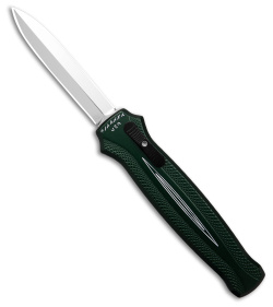 Piranha Rated-X D/A Dagger OTF Automatic Knife Green (3.5" Mirror)