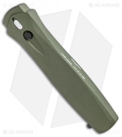 Pro-Tech Dark Angel OTF Automatic Knife OD Green (3.7" Black) 3202