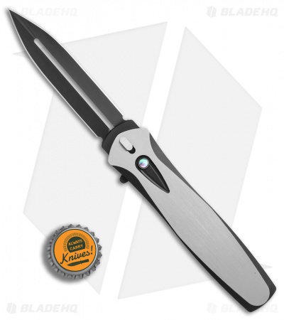 Pro-Tech Dark Angel Steel Custom OTF Automatic Knife (3.7" Black) 2017