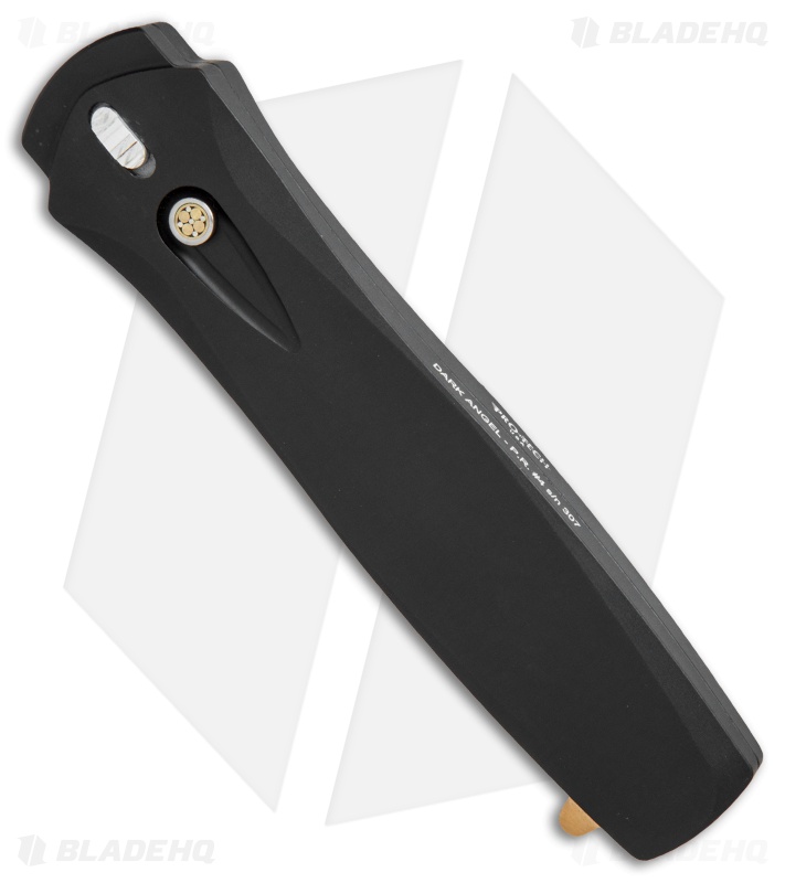 Pro-Tech Dark Angel OTF Automatic Knife Black Handle (3.7
