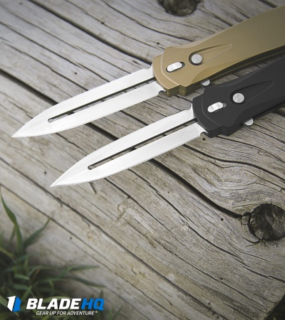 Pro-Tech Dark Angel OTF Automatic Knife Black (3.7" Satin) 3201-SAT