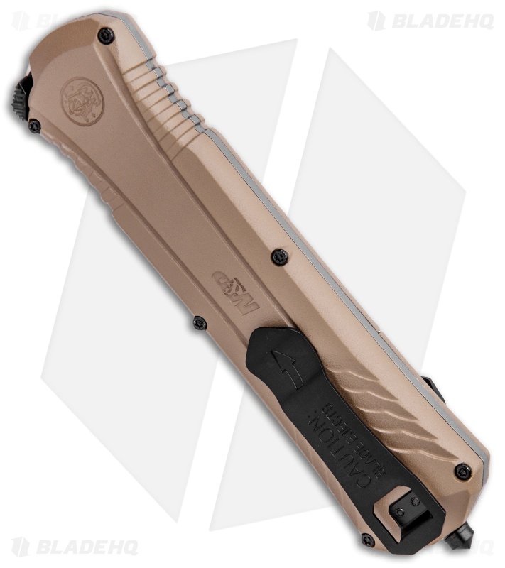 Smith & Wesson M&P OTF Knife - Spear Point | Tan + Black | Blade HQ
