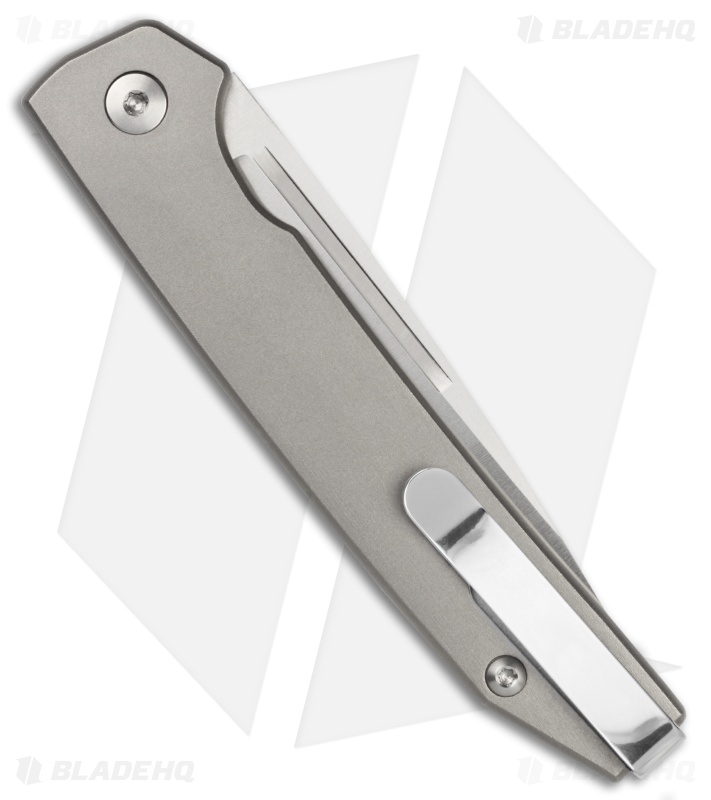 Ocaso Sovranto Slip Joint Knife Titanium (2.75" Satin MagnaCut) 15SJS