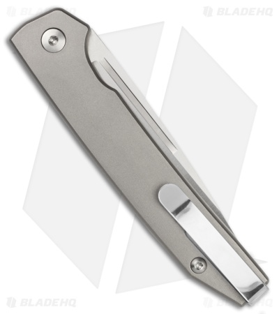 Ocaso Sovranto Slip Joint Knife Titanium (2.75" Satin MagnaCut) 15SJS