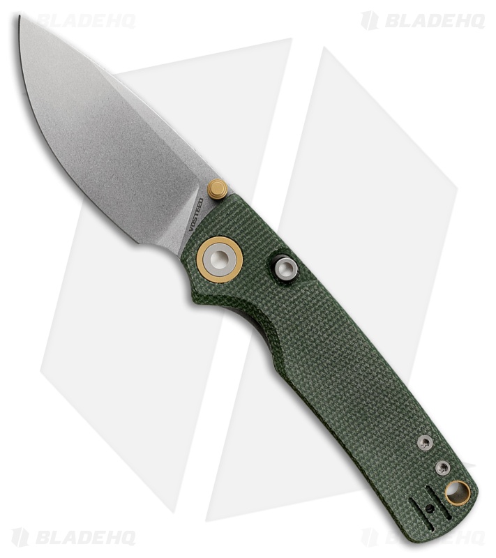 Vosteed Porcupine Knife Green Micarta SW