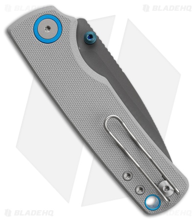 Vosteed Porcupine Top Liner Lock Knife Gray G-10 (3" Destroyer Gray 14C28N)