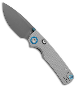 Vosteed Porcupine Top Liner Lock Knife Gray G-10 (3" Destroyer Gray 14C28N)