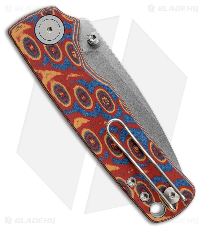 Vosteed Porcupine Knife Copper Raindrop Micarta SW