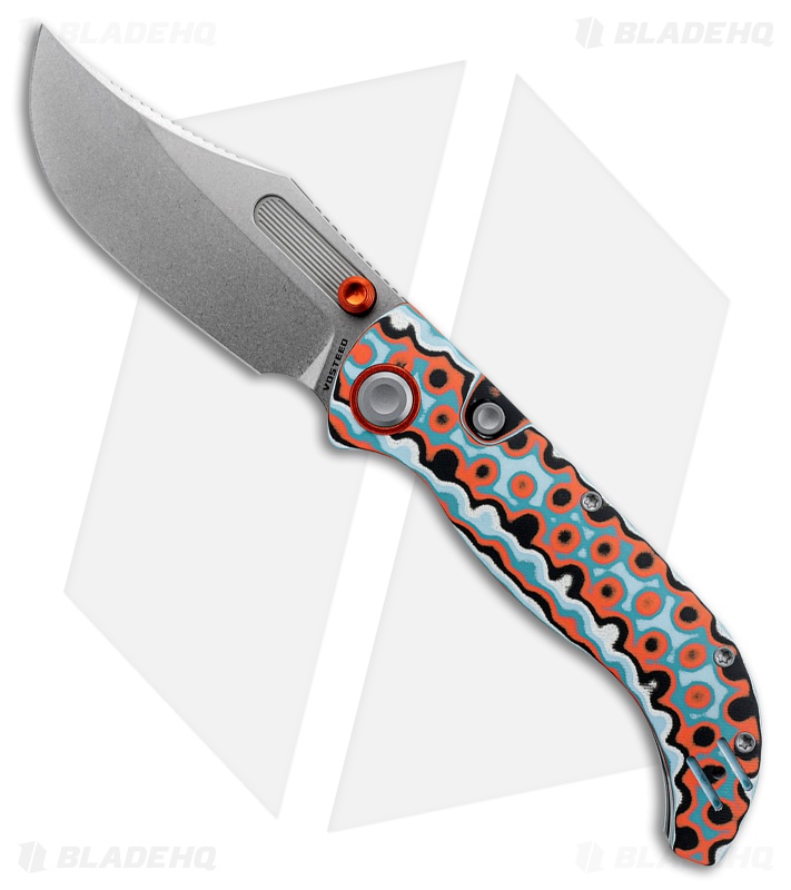 Vosteed Naga Knife Coral Orbit Bamboo Micarta SW