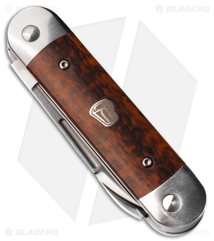 Advanced Knife Bro Stump Lifter Slip Joint Knife Snakewood (2.6" Satin)