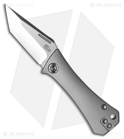Auxiliary Manufacturing Coffin Tanto Slip Joint Knife Full Titanium (2.25" SW)