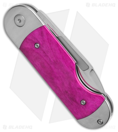 Advanced Knife Bro Stump Fish Knife Cosmic Berry Puree Bone (3" Satin)