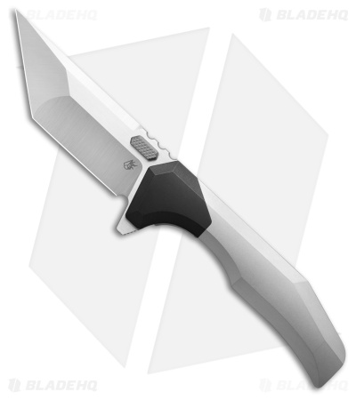 Arcane Design Necronaut V3 Liner Lock Knife Black/Gray Ti (3.5" Satin)