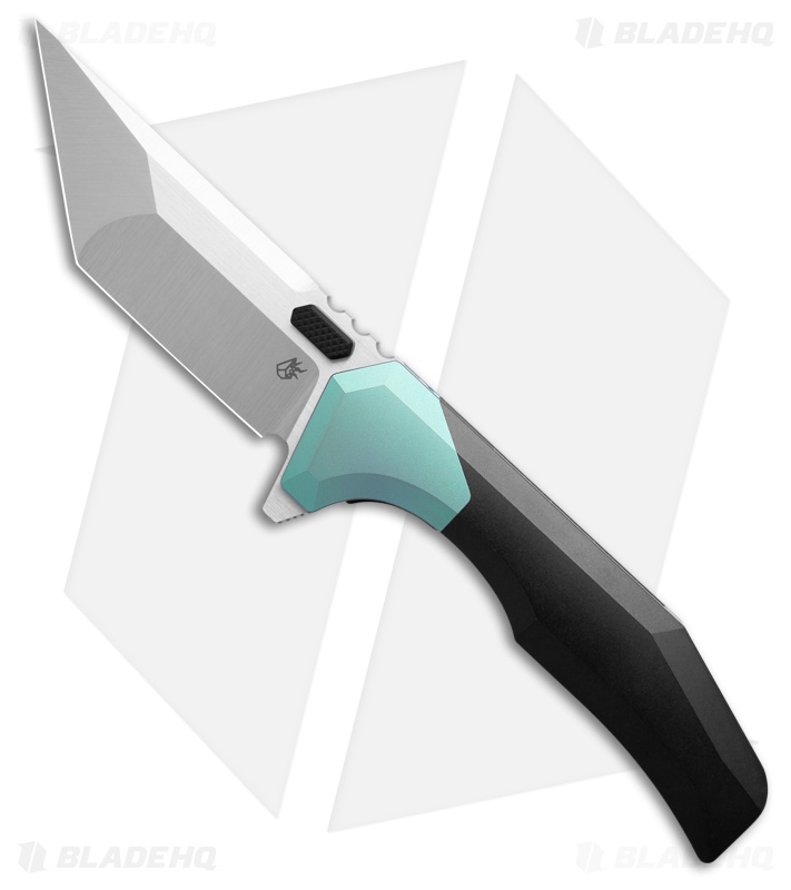 Arcane Design Necronaut V3 Liner Lock Knife Blue/Black Ti (3.5" Satin)