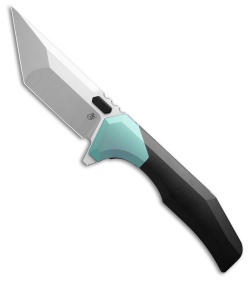 Arcane Design Necronaut V3 Liner Lock Knife Blue/Black Ti (3.5" Satin)