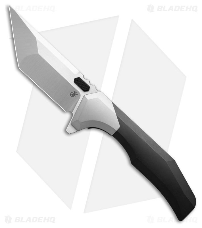Arcane Design Necronaut V3 Liner Lock Knife Gray/Black Ti (3.5" Satin)