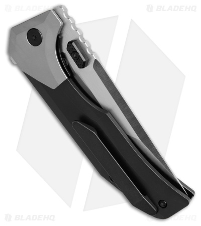 Arcane Design Necronaut V3 Liner Lock Knife Gray/Black Ti (3.5" Satin)
