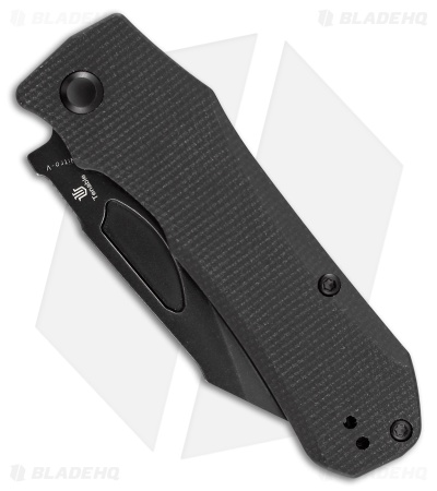 Tenable Knives Loki Liner Lock Knife Black Micarta (3" Black SW)