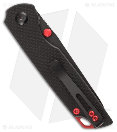 Tenable Knives Mini Warrior Liner Lock Knife Black G-10 (2.9" Black SW)