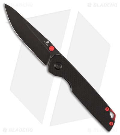 Tenable Knives Mini Warrior Liner Lock Knife Black G-10 (2.9" Black SW)