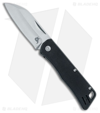 BlackFox Teeny Pocket Knife Black G-10 Sheepsfoot Satin D2