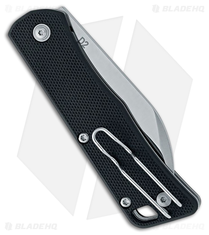 BlackFox Teeny Pocket Knife Black G-10 Sheepsfoot Satin D2