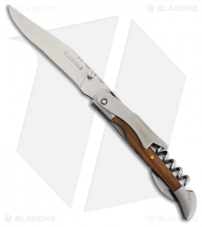 Baladeo Som'Laguiole Waiter's Pocket Knife Zebra Wood (3.75" Satin)