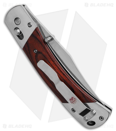 Bear & Son 2S97R Crossbar Lock Brown Rosewood - Blade HQ