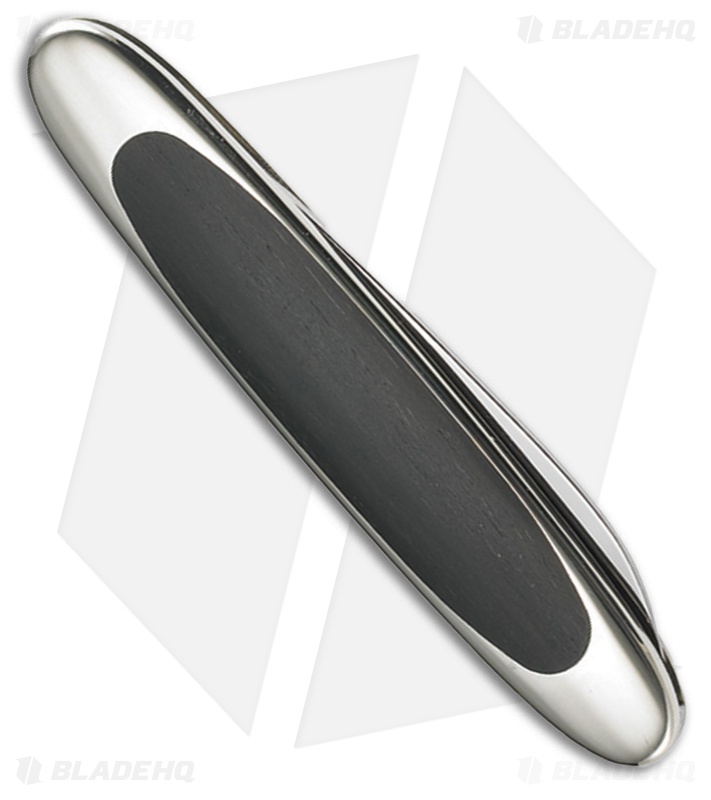 Beretta Gentleman's Folder Knife 3.5" Stainless with Ebony Wood (BE71915)