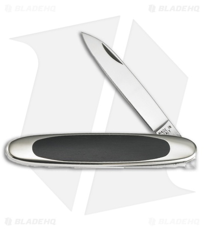 Beretta Gentleman's Folder Knife 3.5" Stainless with Ebony Wood (BE71915)