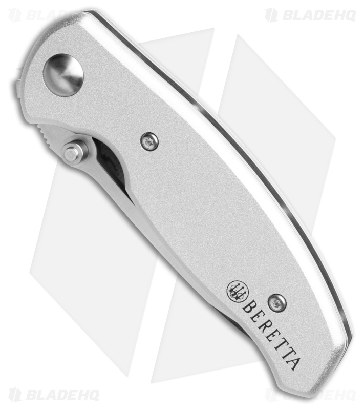 Beretta Small Airlight 3 Linerlock Silver Aluminum (2.50" Satin)