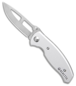 Beretta Small Airlight 3 Linerlock Silver Aluminum (2.50" Satin)