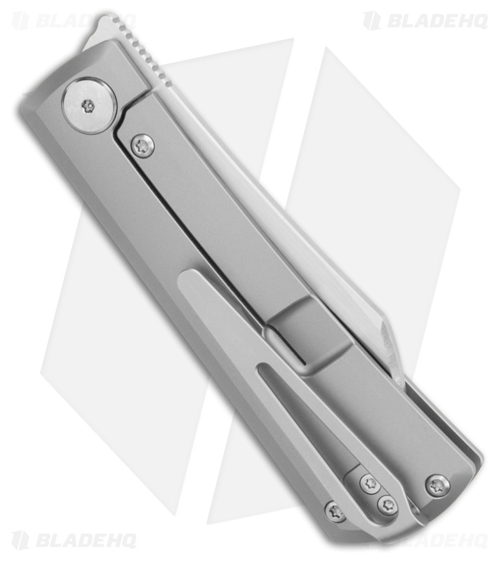 Bestech Knives Bruv Frame Lock Knife Titanium (2.95" Satin) BT2401A