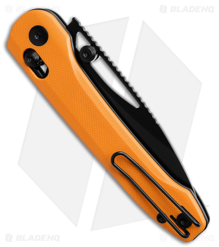 Bestech Knives Cobber Bar Lock Knife Yellow G-10 (3.4" Black PVD)