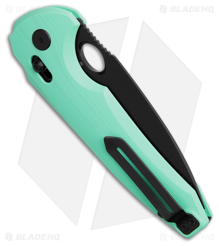 Bestech Knives NOCTAR Bar Lock Knife Mint Green G-10 (3.7" Black)