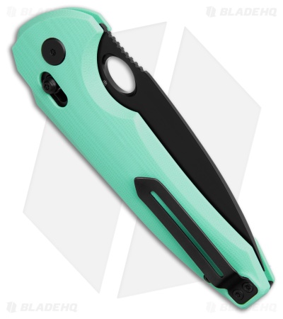 Bestech Knives NOCTAR Bar Lock Knife Mint Green G-10 (3.7" Black)