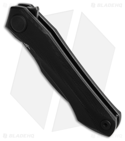 Bestech Knives Ostap Hel Ivy Liner Lock Knife Black G-10 (3.1" Black SW)