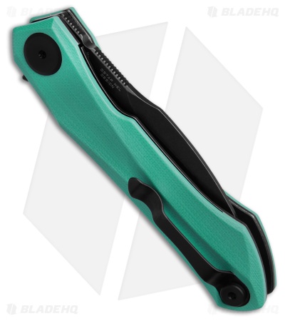 Bestech Knives Ostap Hel Ivy Liner Lock Knife Light Blue G-10 (3.1" Black SW)