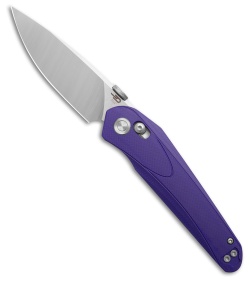 Bestech Mothus Bar Lock Knife Purple G-10 (3.5" Satin + Stonewash)