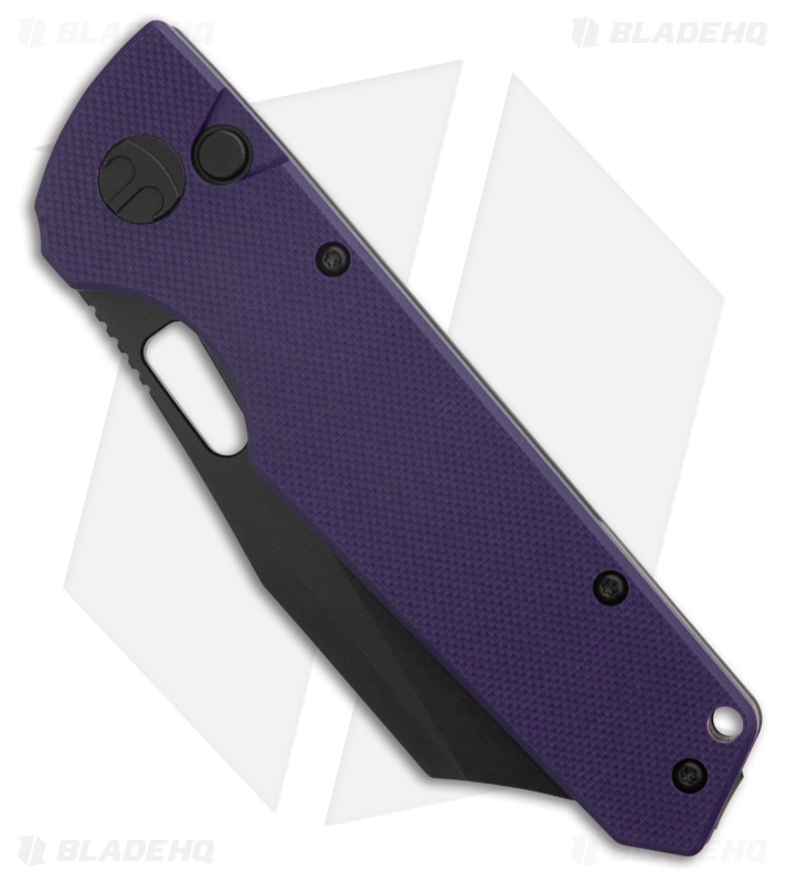 Bestechman Guardian Knife Purple G-10 Black PVD