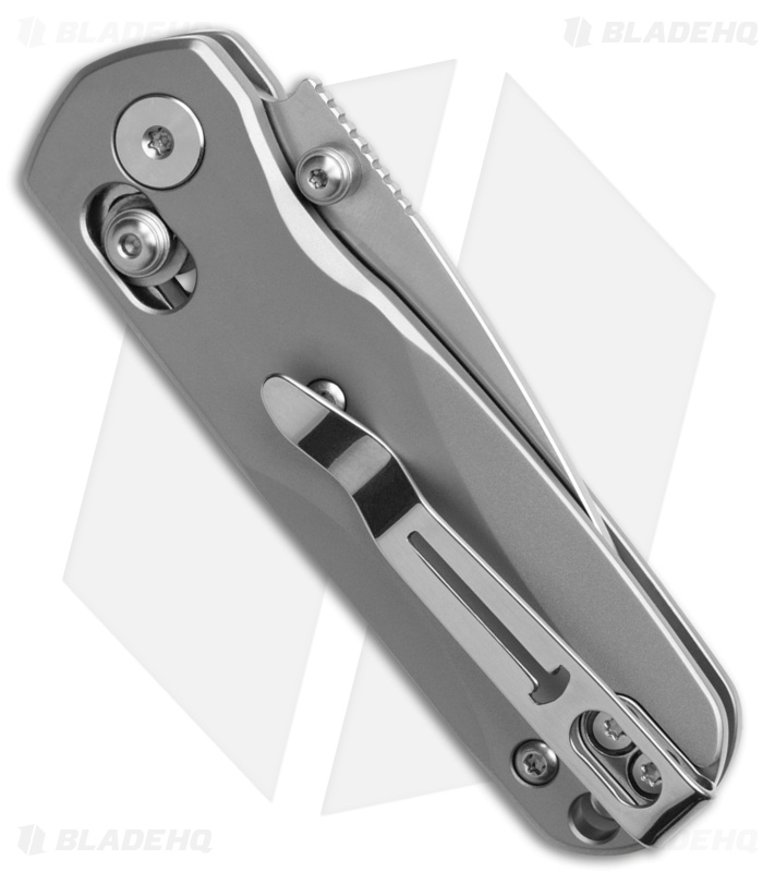 Bestechman Sprite Bar Lock Knife Bead Blast Titanium (2.4" Satin + SW M390)