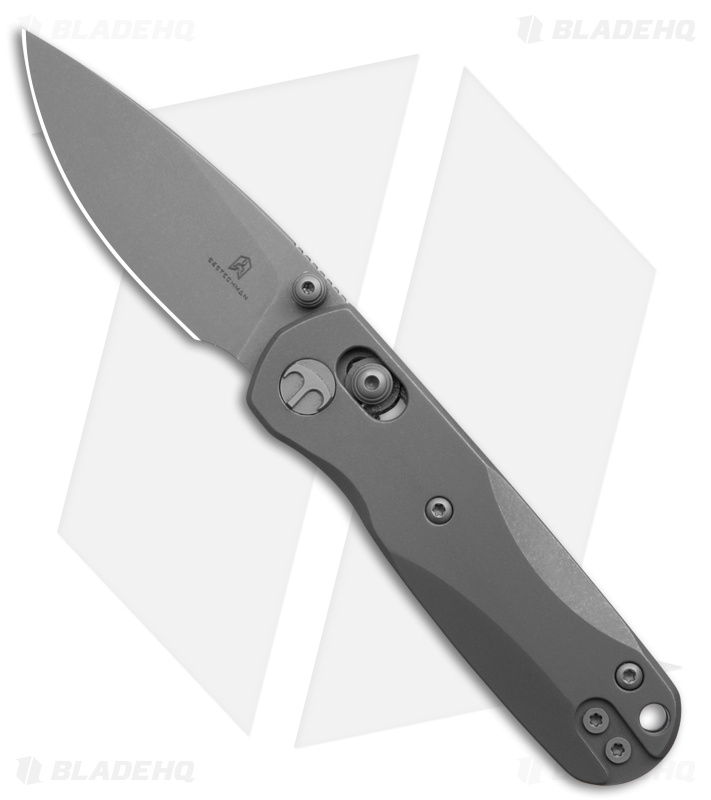 Bestechman Sprite Bar Lock Knife Dark Bead Blast SW Ti (2.4" Dark BB + SW M390)