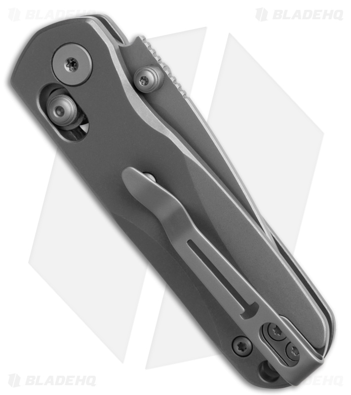 Bestechman Sprite Bar Lock Knife Dark Bead Blast SW Ti (2.4" Dark BB + SW M390)